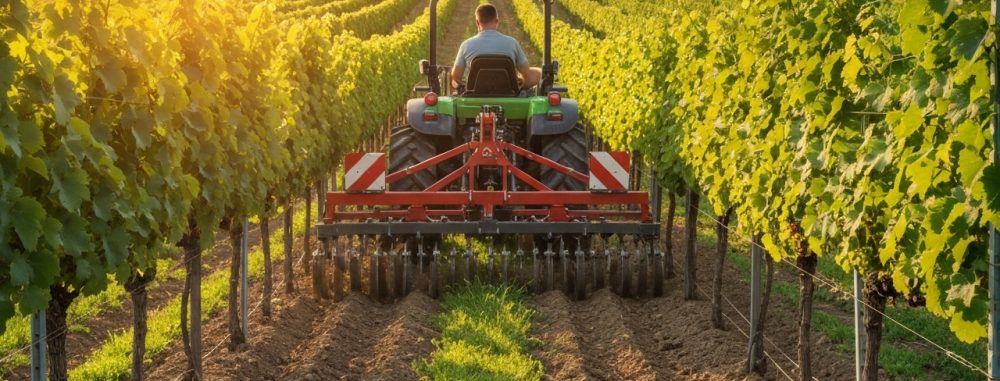 Désherbage Inter Rang Viticulture Loire 3 Outils Performants