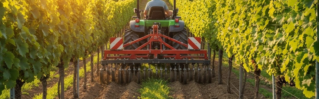 Désherbage Inter Rang Viticulture Loire 3 Outils Performants