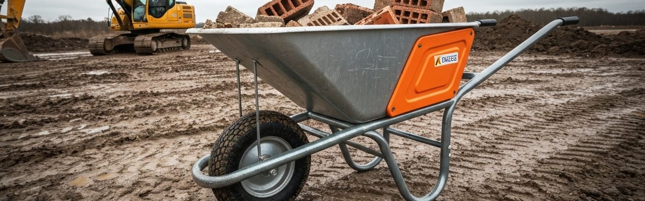 Brouette Électrique Robuste pour Chantier: Le Comparatif 2025