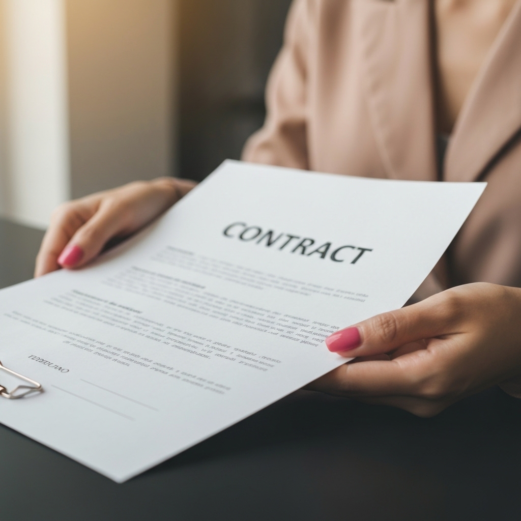 Close up photography of a farmer hands holding fresh soil with a blurred agricultural machine in the background