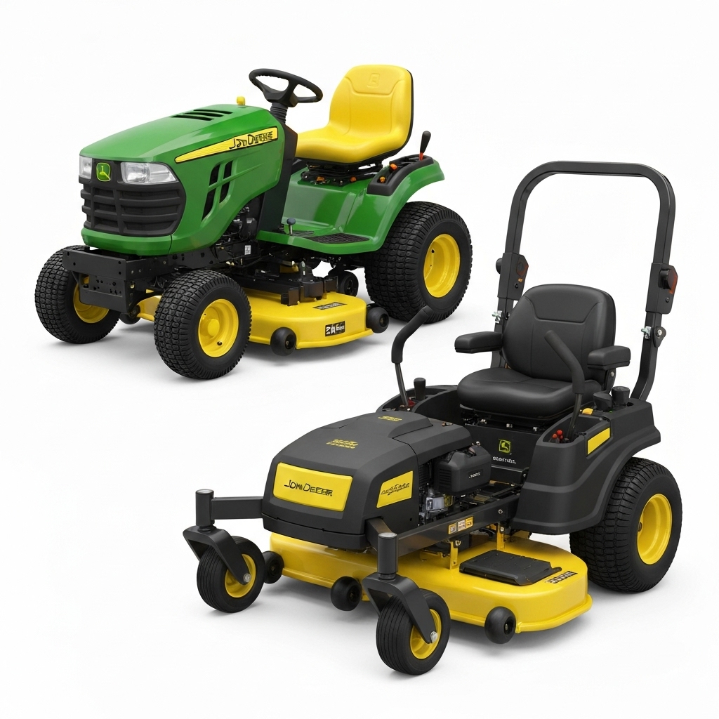 Comparison chart of electric vs petrol landscape equipment showing noise reduction and carbon footprint