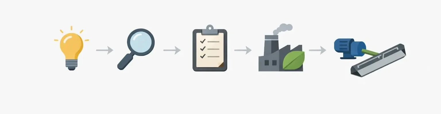 Comment choisir racleur à lisier: illustration des 5 étapes clés pour une sélection efficace.