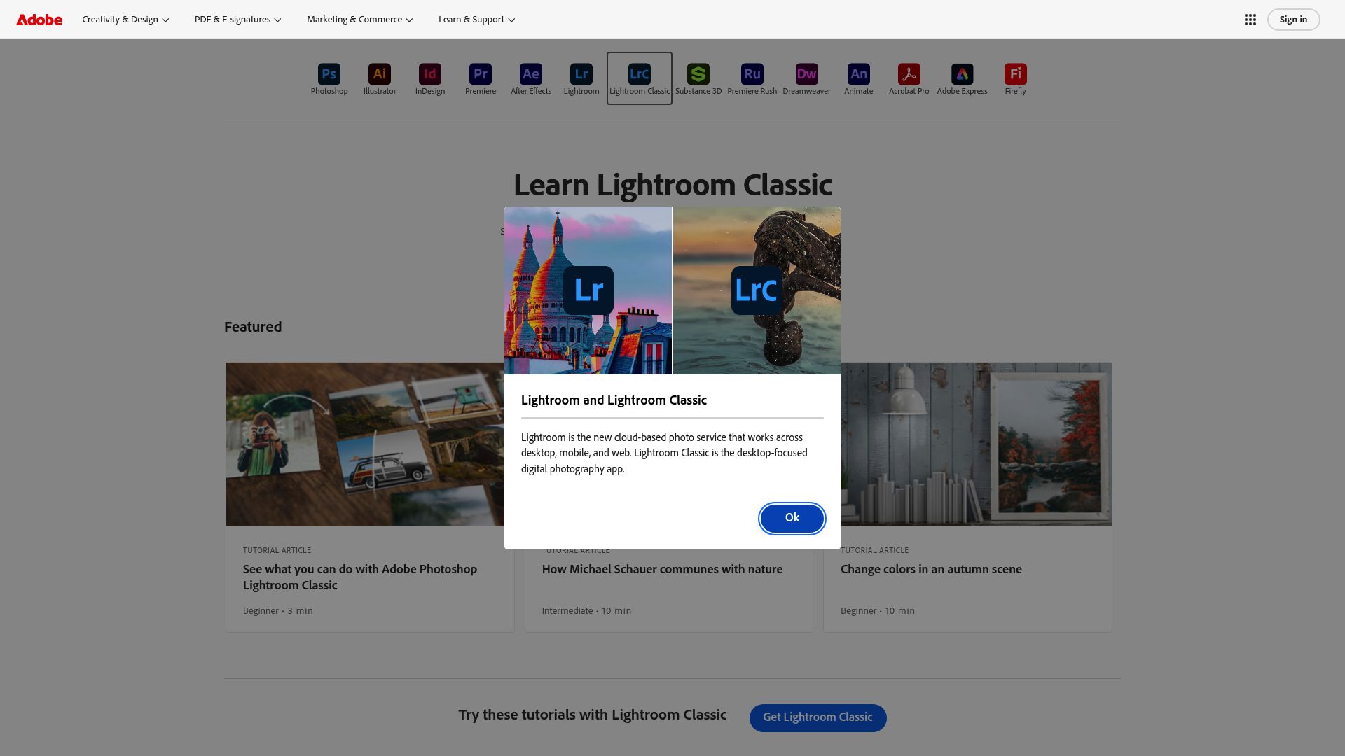 Screenshot of Adobe Lightroom interface showing a photo of a green field being edited, sliders for exposure and contrast visible