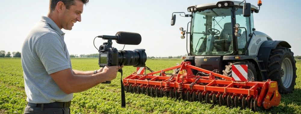 Guide de photographie pour mettre en valeur votre matériel agricole