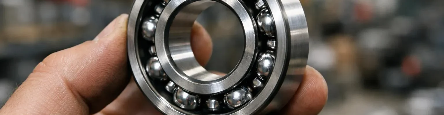 "Pièce de rechange pour machine agricole, roulement à billes dans un atelier"