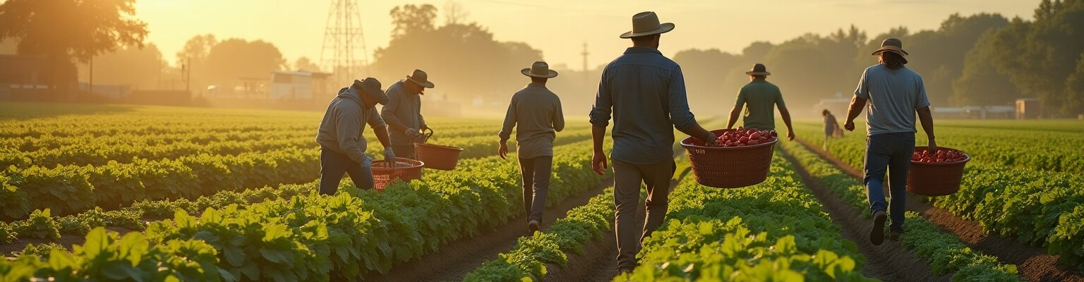 "Notre gamme de produits agricoles frais et d'entretien en plein champ."